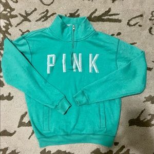 PINK by Victoria’s Secret quarter Zip Front Sweatshirt Sz: XS